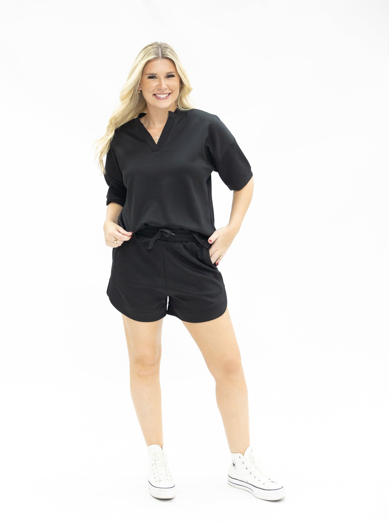 Butter Soft Shorts, Black