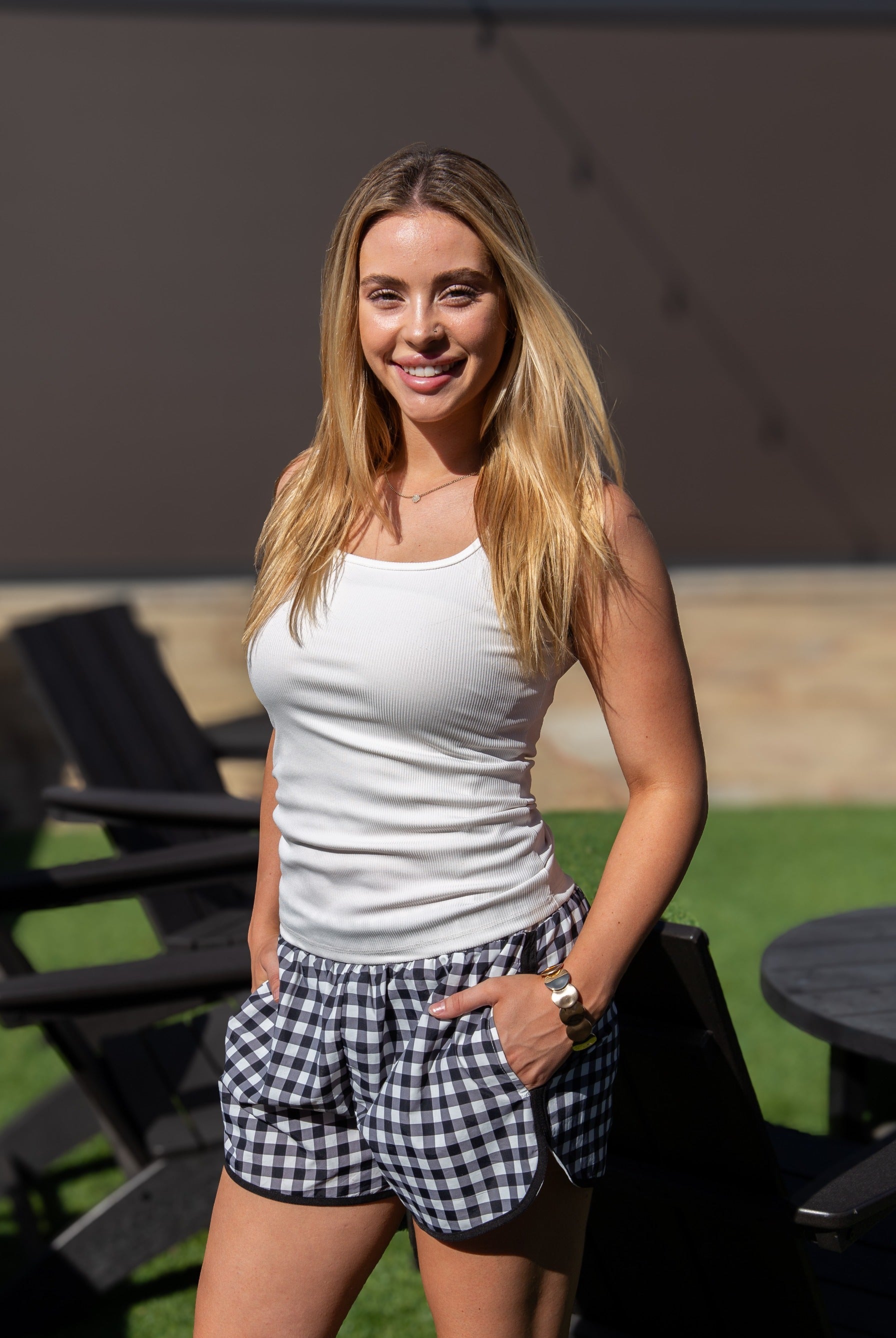 Bella Tank Top, White