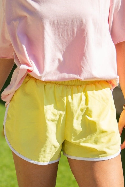 Go-Getter Shorts, Baby Yellow