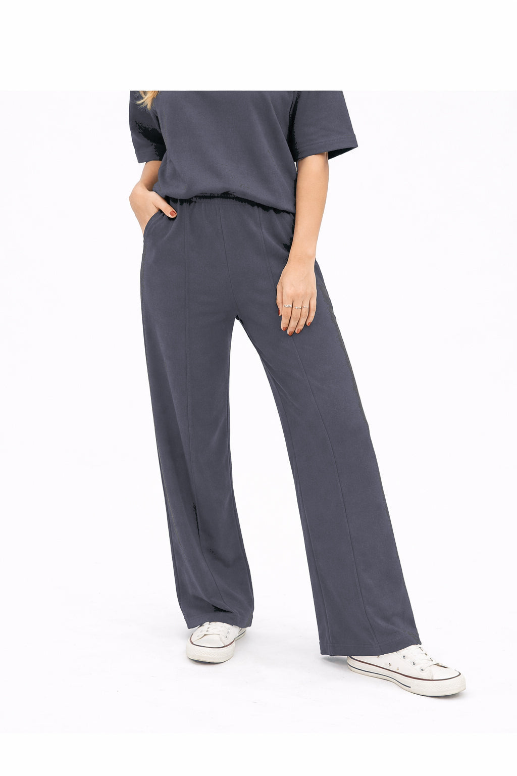 Butter Soft Pants, Slate Blue