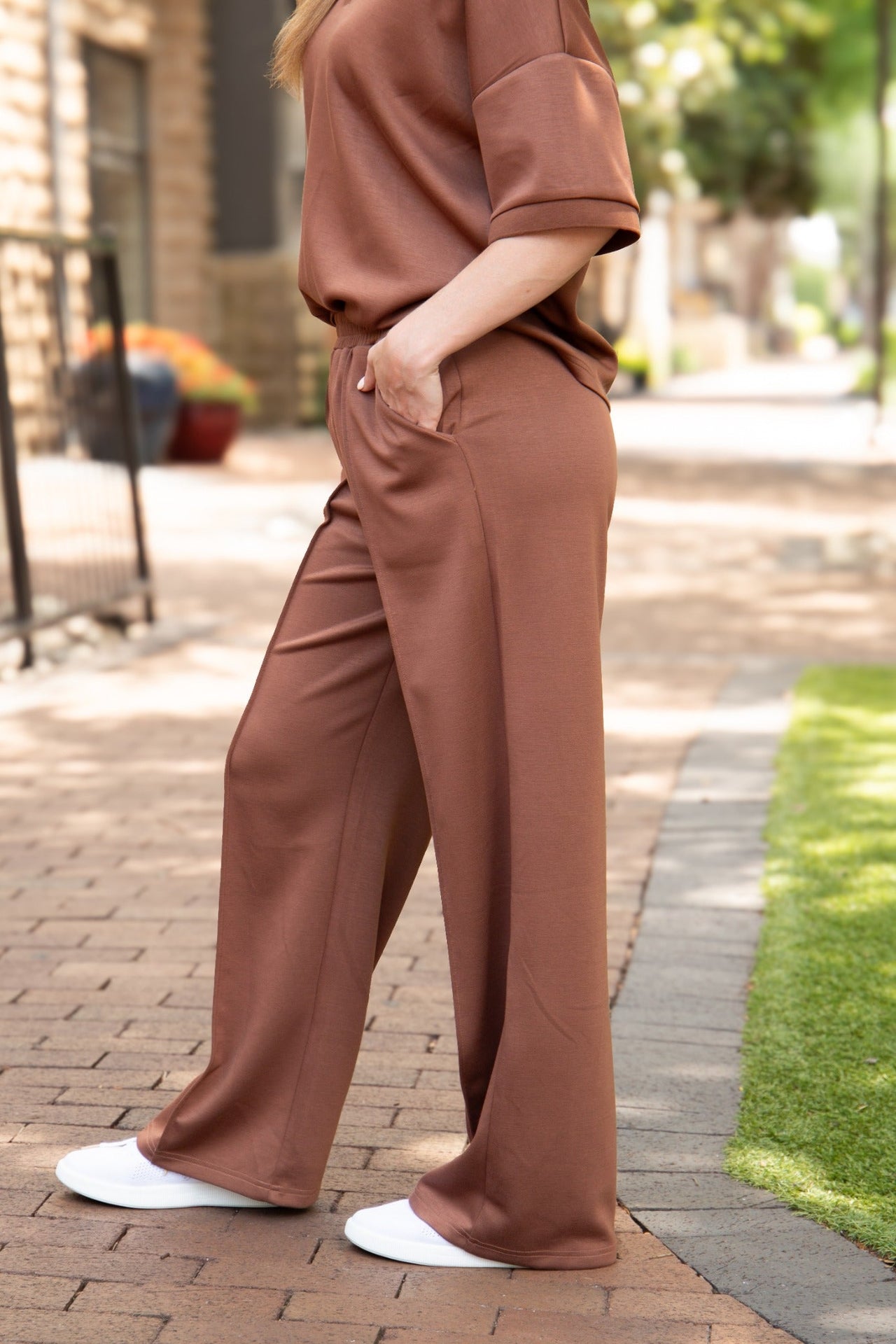 Butter Soft Pants, Brown