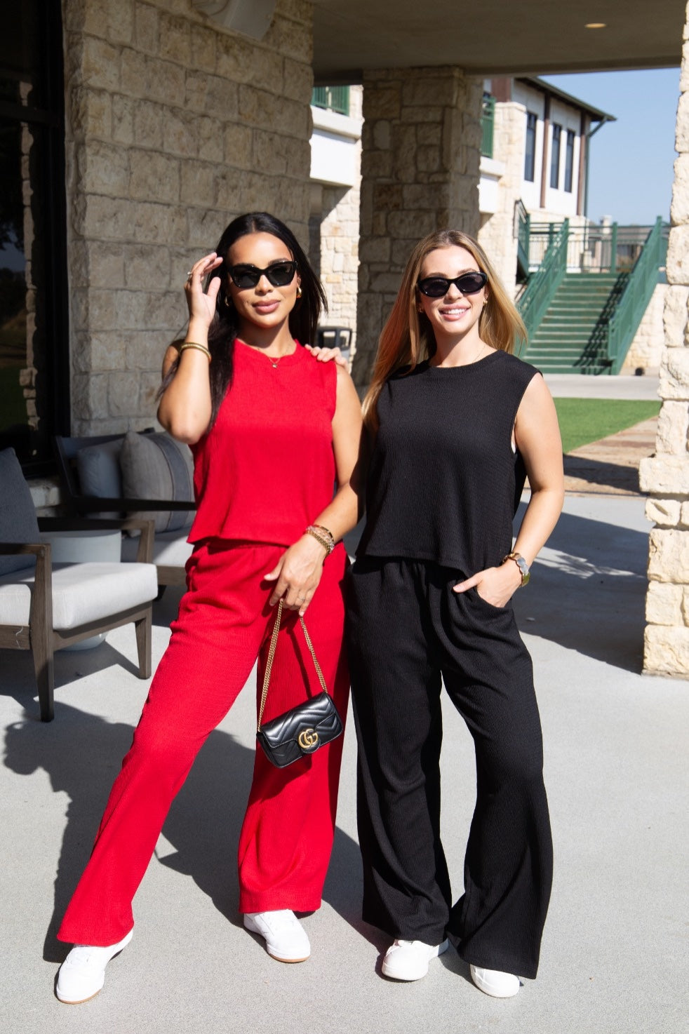 The Earhart Pants, Red