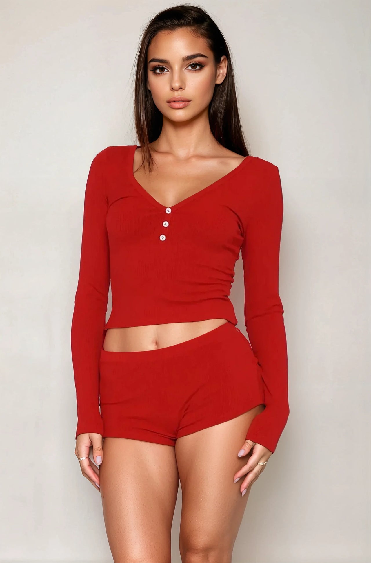 Soft Long Sleeve Loungewear Set