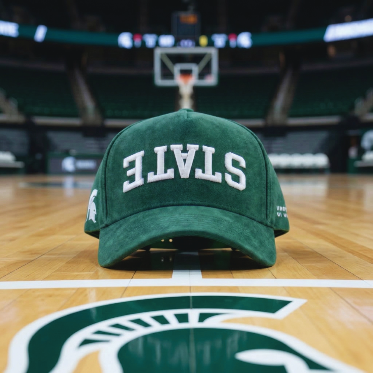 Michigan State Suede Hat