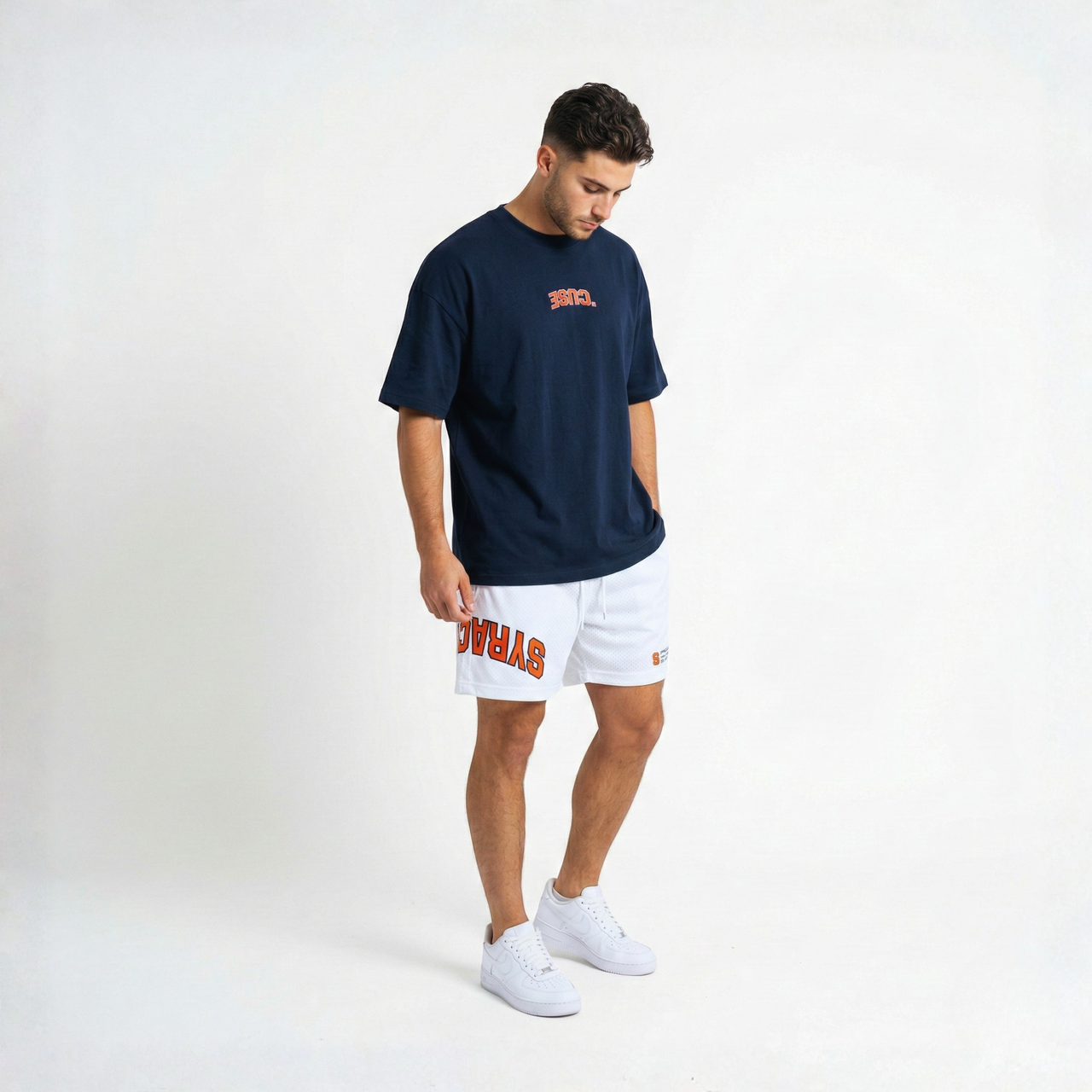 Syracuse Embroidered Oversized Tee