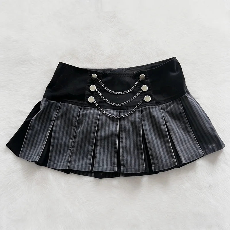 Women's Skirt Fashion Streetwear Pink Polka Dot Pattern Sports Casual Style vintage Y2K Emo Girls Sweet Harajuku Cute Slim Skirt