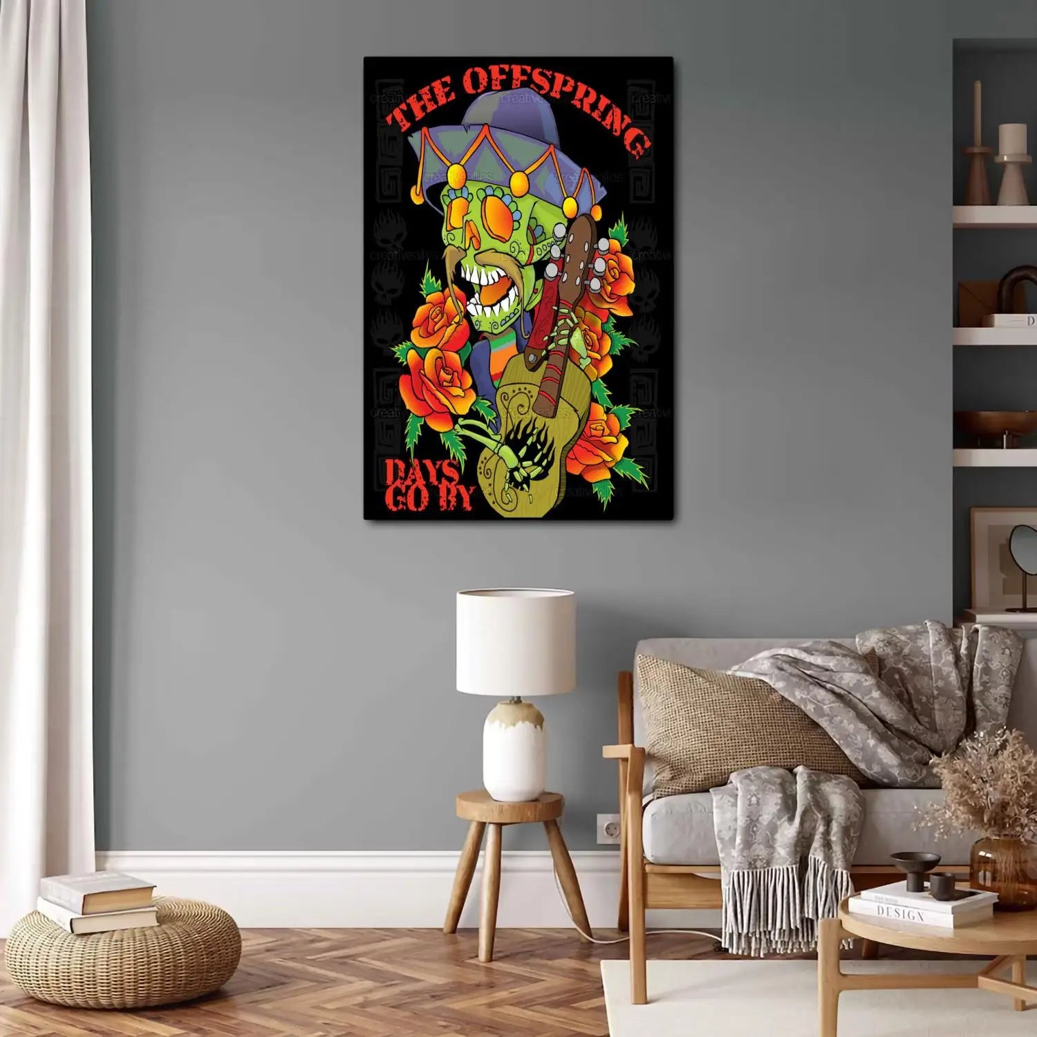 the offspring Anime Video Game Canvas Art Poster and Wall Art Picture Print Modern Family bedroom Decor Posters