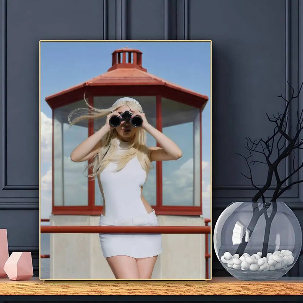 Singer Ava Max Don’t Click Play Poster HD Posters Home Room Bar Cafe Decor Wall Art Painting Picture