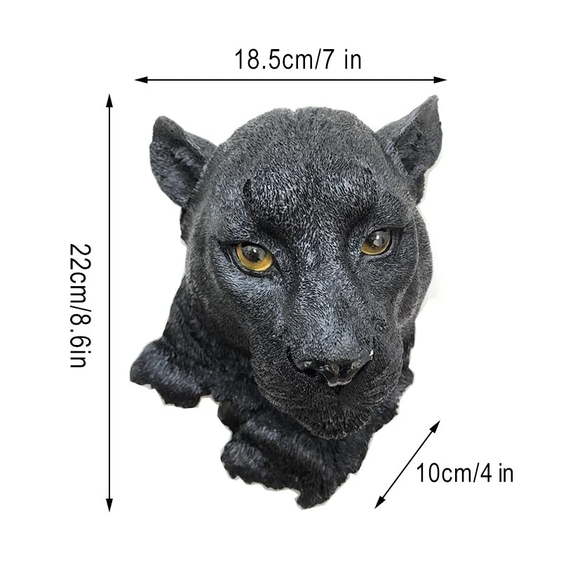 Animal Head Wall Decoration Statues Room Bedroom Home Wall Decor Scandinavian Style Decoration Jamaica Interior Decoration