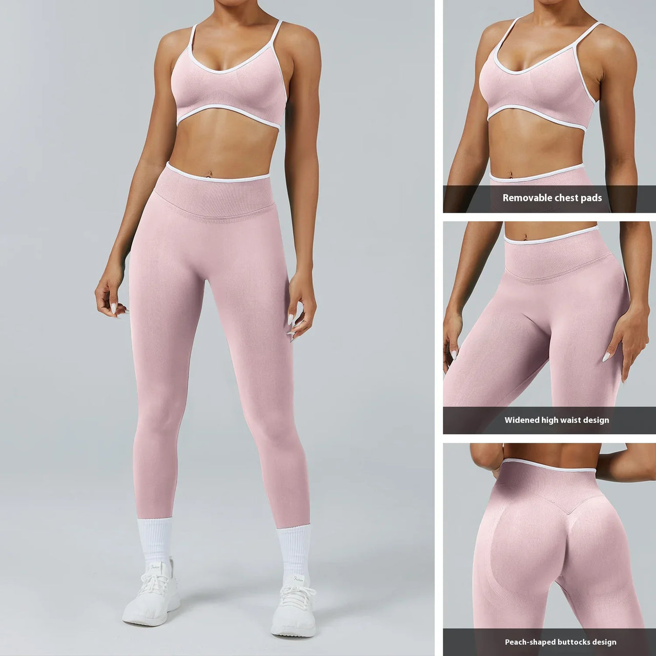Women's Color Block Sports Bra Racerback Breathable Moisture-Wicking Workout Gym Fitness Yoga Running High Impact Support Active