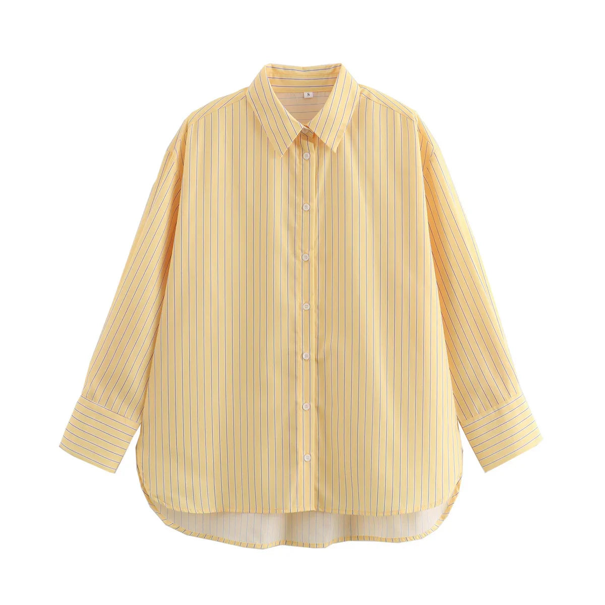 Women's Long Sleeve Blouse Casual Loose Button up Y2K Korean Style Top Blusas Mujer 2025 Fashion Inszartrafs Woman Shirt Blouses