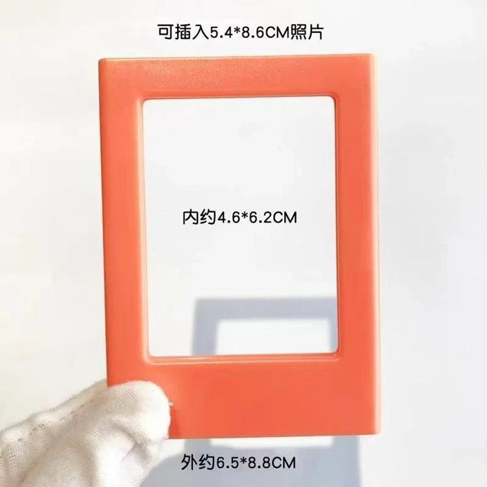 New Magnetic Picture Frames for Refrigerator 3 Inch Fridge Color Photo Frame Magnets Album Valentine's Day Gift Anniversary