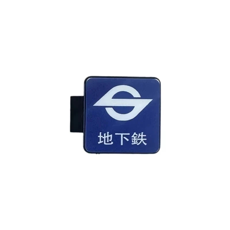 Japan Subway Light Sign 3d Fridge Magnets Luminous Refrigerator Sticker Osaka Kyoto Magnetic Jr Travel Souvenir Magnetic Sticker