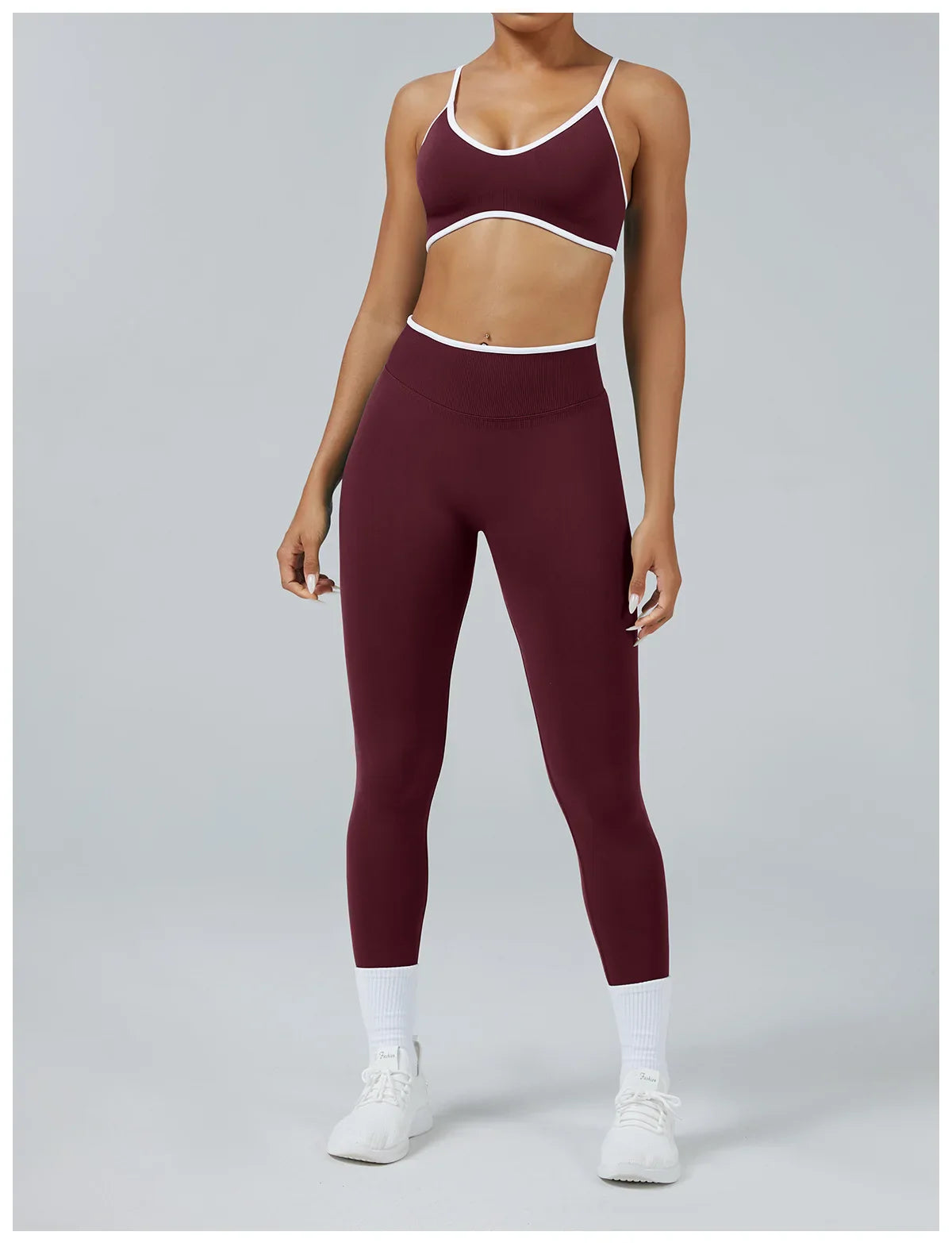 Women's Color Block Sports Bra Racerback Breathable Moisture-Wicking Workout Gym Fitness Yoga Running High Impact Support Active