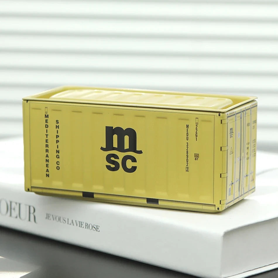 Mini Iron Storage Box Miniature Storage Iron Box Creative Decoration Collect Small Item Desktop Mini Container Model Xmas Gifts