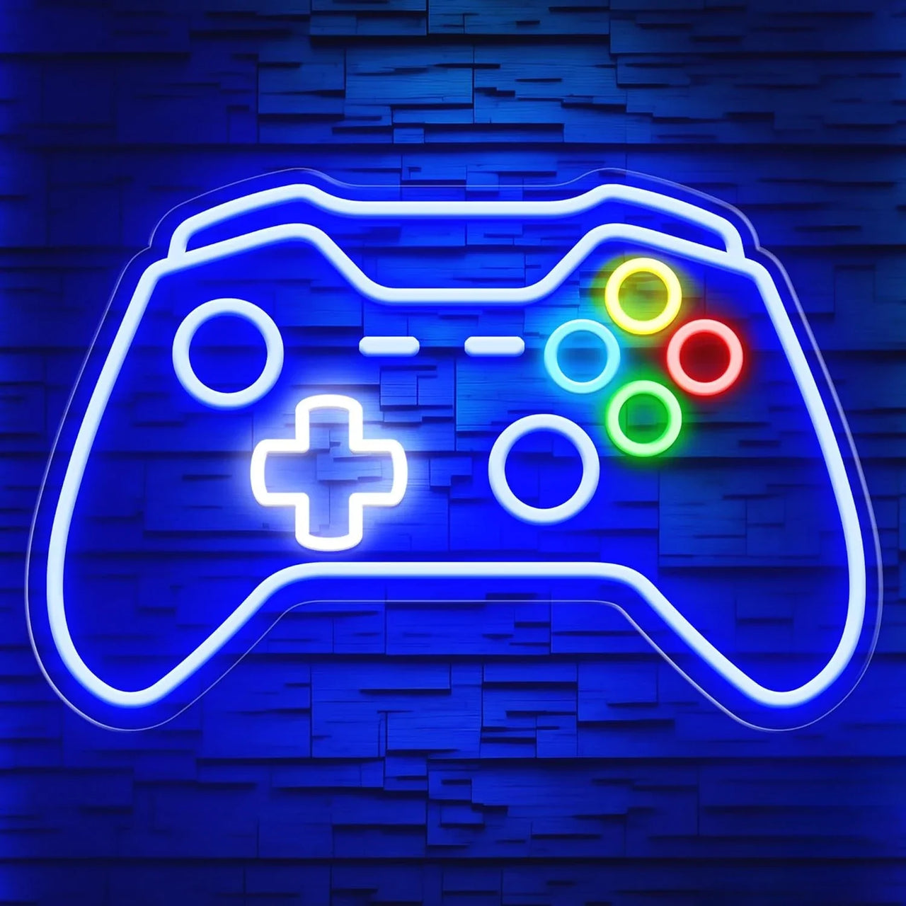 Gamer Neon Sign Gamepad Shaped LED Neon Sign for Gamer Room Decor USB Powered for Best Gamer Gifts for Teens Boys Kids