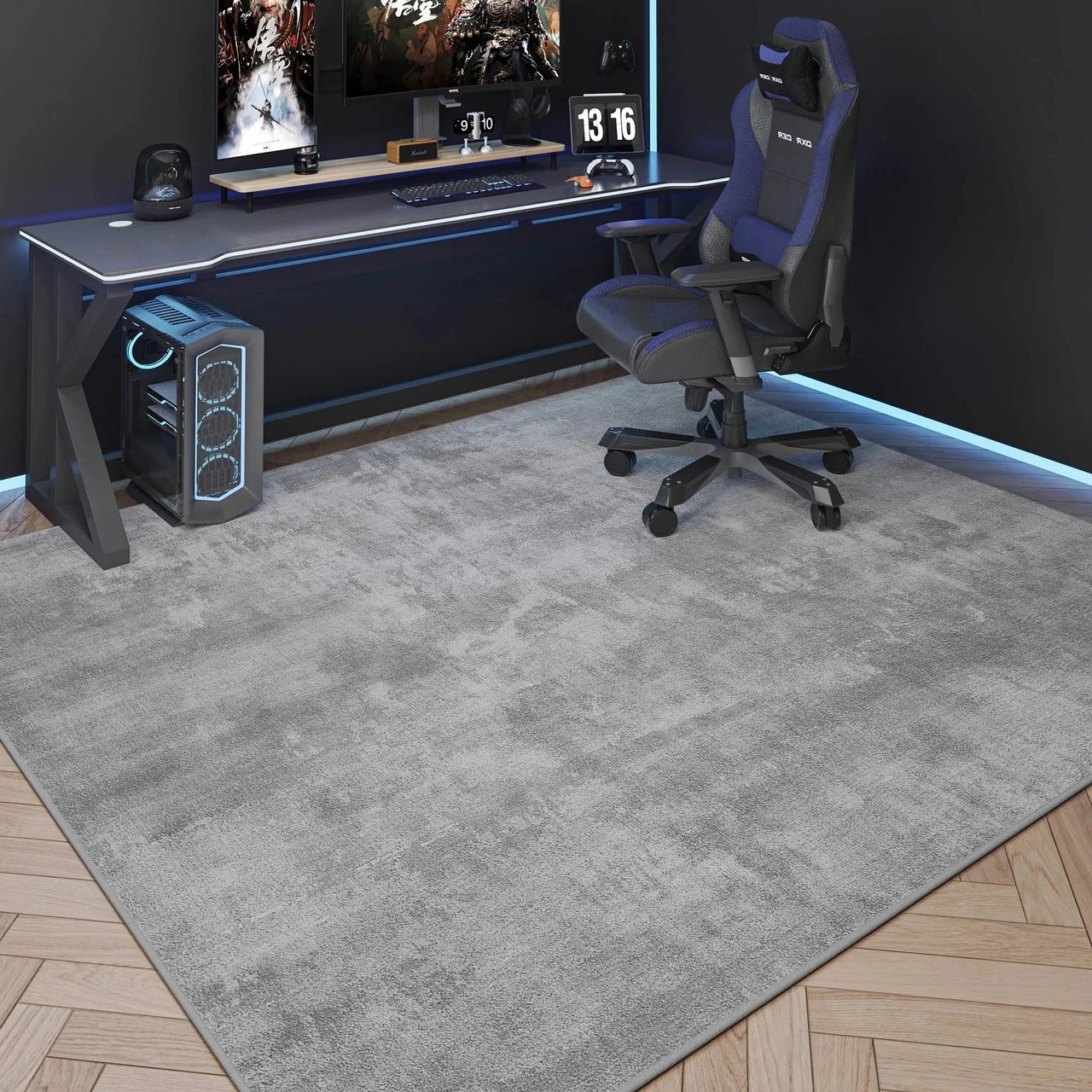VIKAMA Game Room Carpet - Simple Style Living Room Floor Mat - Durable And Washable Sofa Coffee Table Rug - Home Decoration