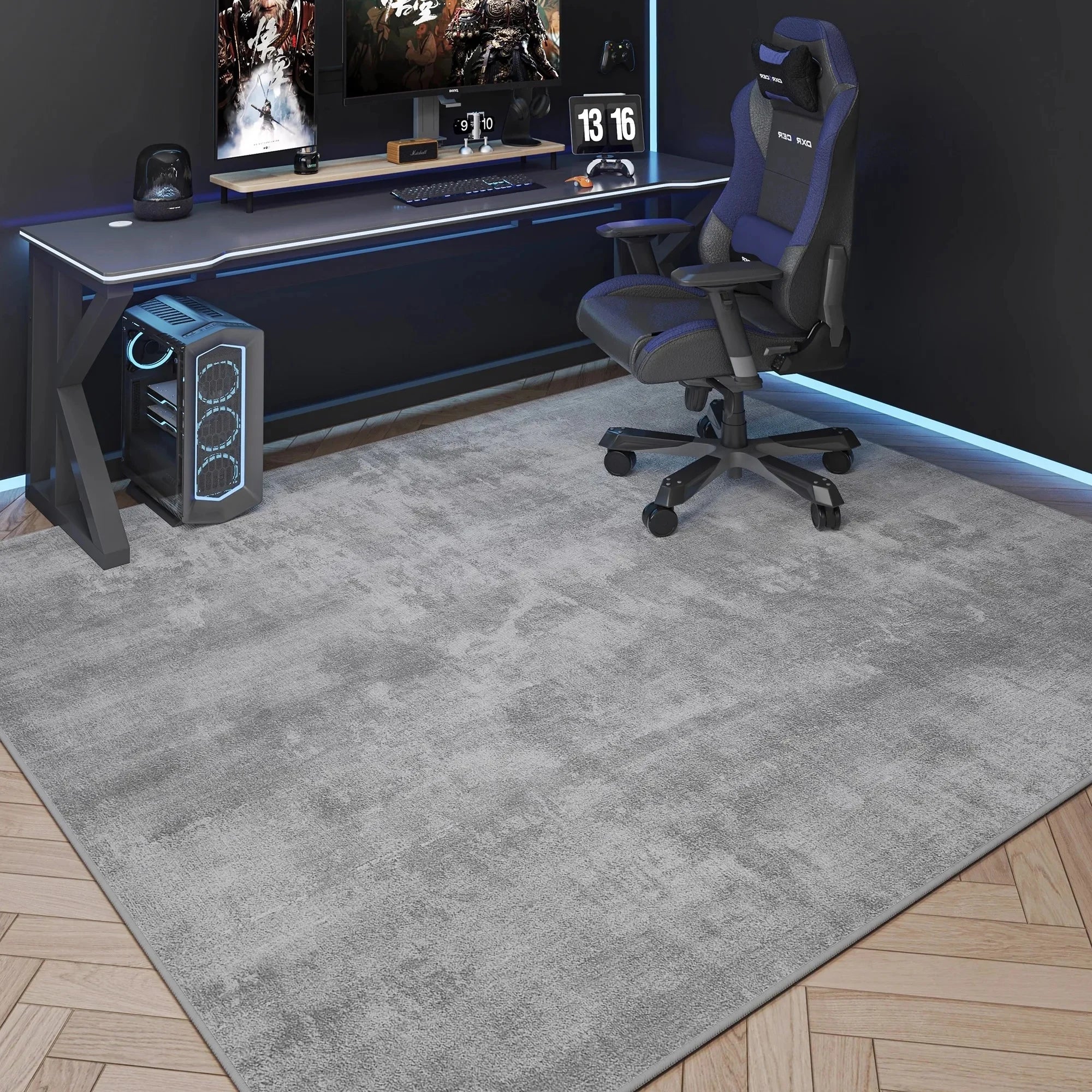 VIKAMA Game Room Carpet - Simple Style Living Room Floor Mat - Durable And Washable Sofa Coffee Table Rug - Home Decoration