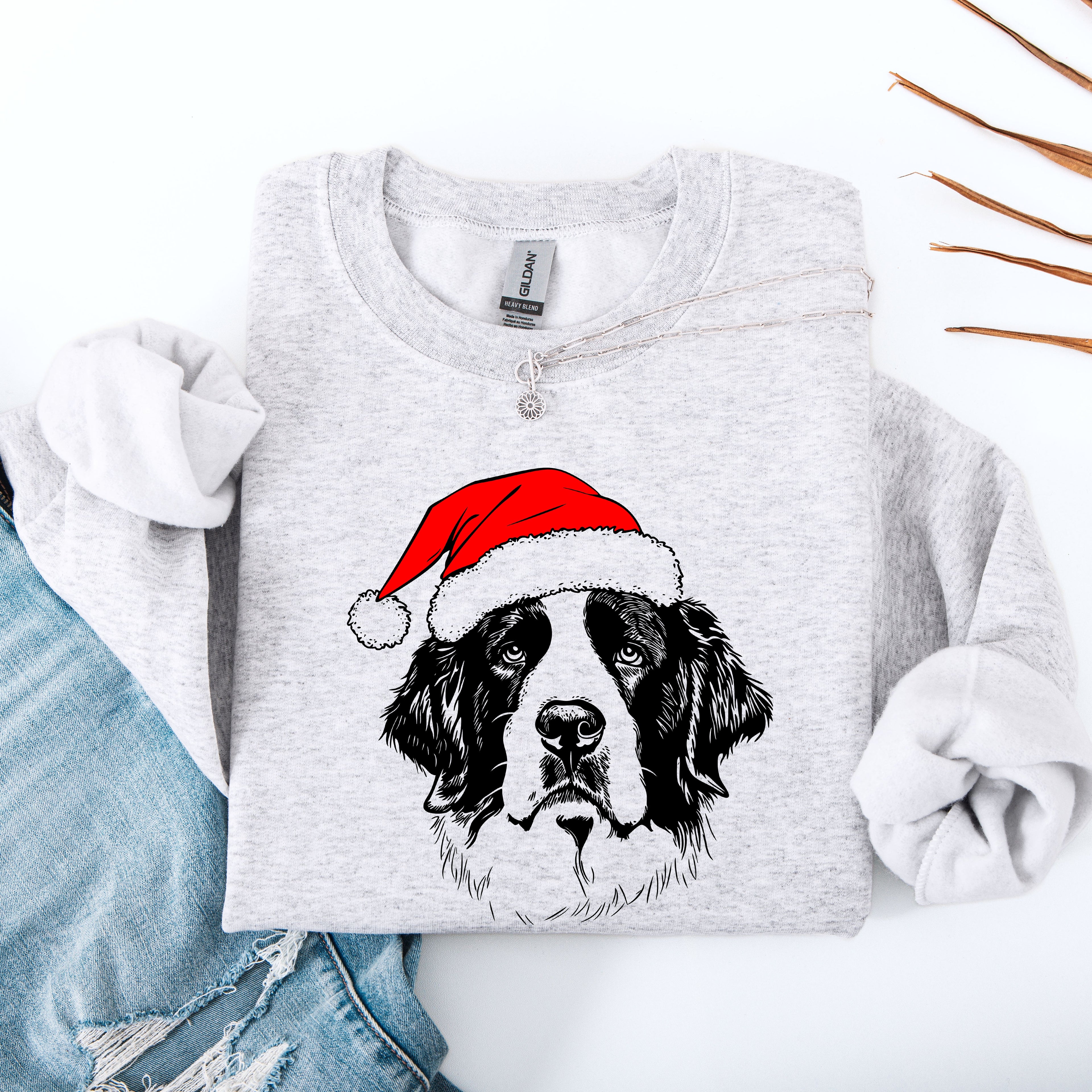 Saint Bernard Dog Lover Apparel Pet Breed Cozy Fleece Premium Quality Sweatshirt