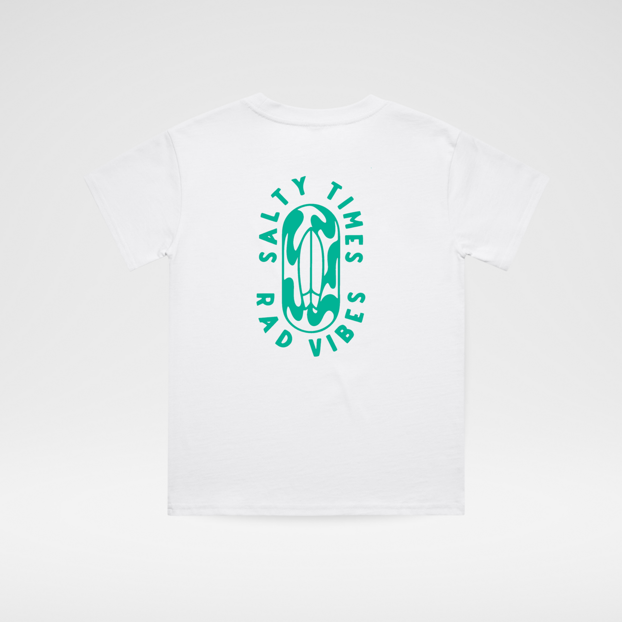 SALTY TIMES TEE - WHITE