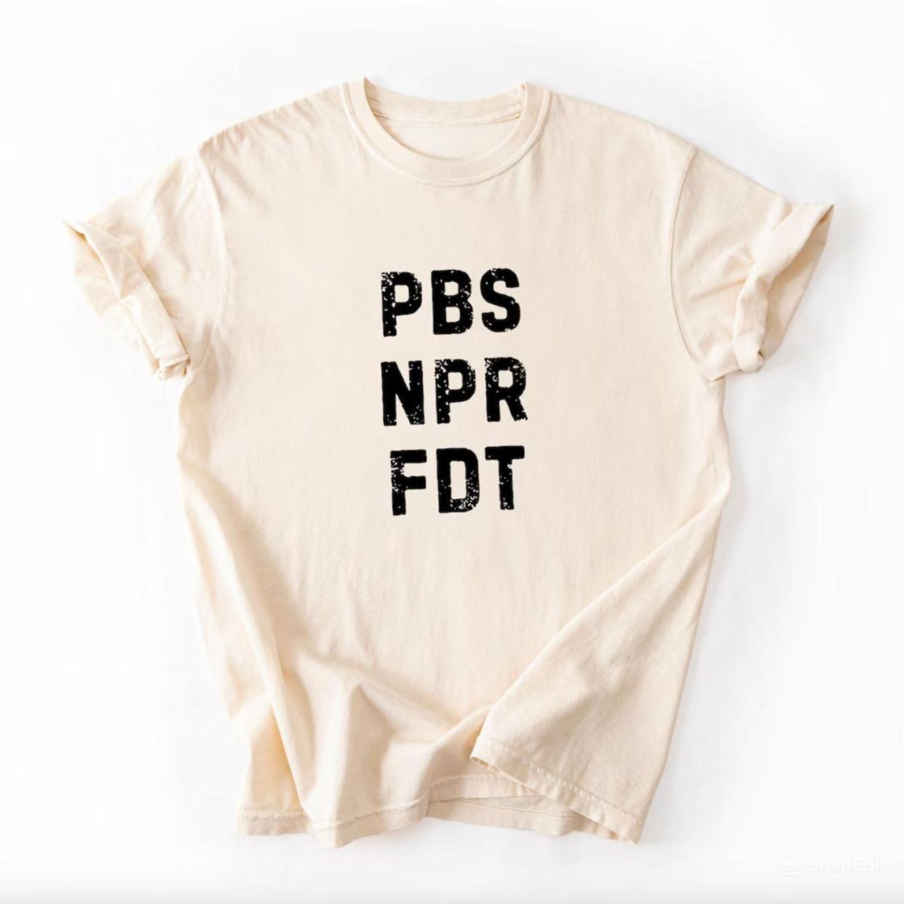 Save PBS Resist T-Shirt – NPR & Public Broadcasting Protest Tee, Support Public Media Shirt, Classic TV Fan Top, Activist Gift