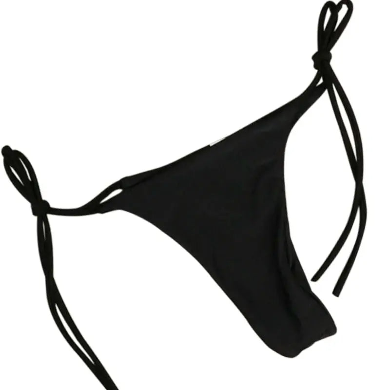 European and American Neck Strap Bikini Sexy Swimsuit WOMEN'S Split Strap Adjustable Multicolor SWIMSUIT SET