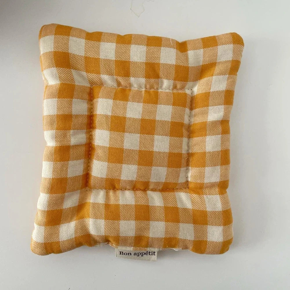 Coaster Fresh Pastoral Style Cotton Coaster Cloth Insulation Pad Table Mat Placemat Home Decoration Kitchen Accessories