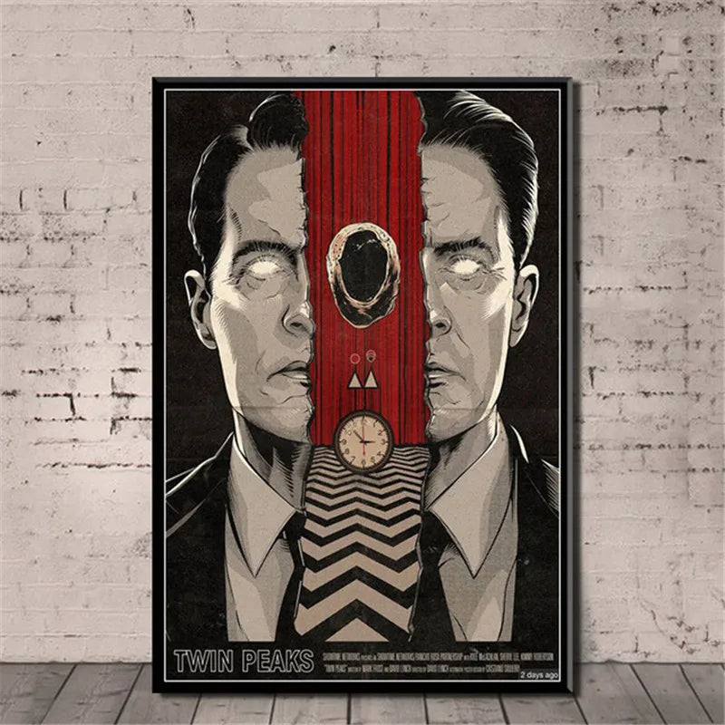 Twin Peaks TV Series Shows Classic Movie Anime Poster And Prints Canvas Painting Art Wall Pictures For Living Room Home Decor
