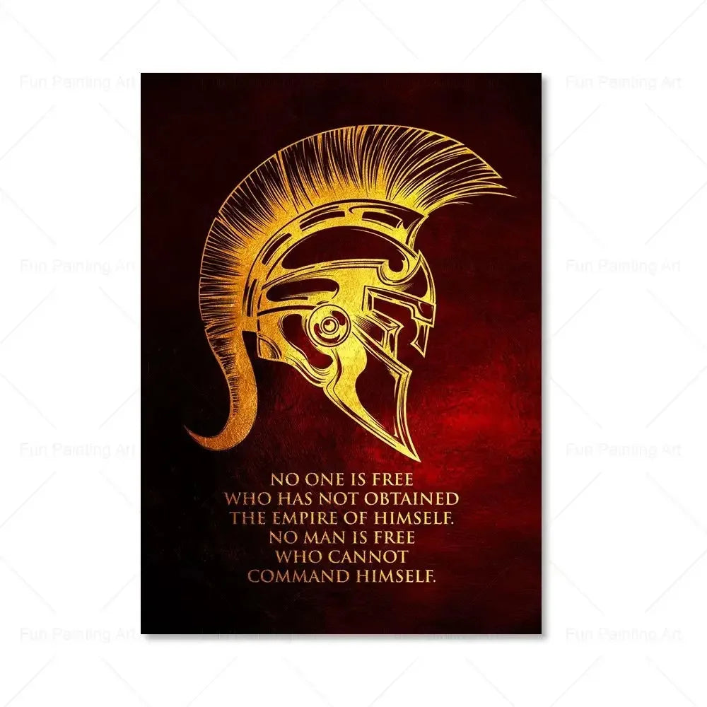 Motivational Quote Art Posters for Wall Black Golden Letters Inspiring Canvas Painting Wall Art Picture Office Living Room Decor