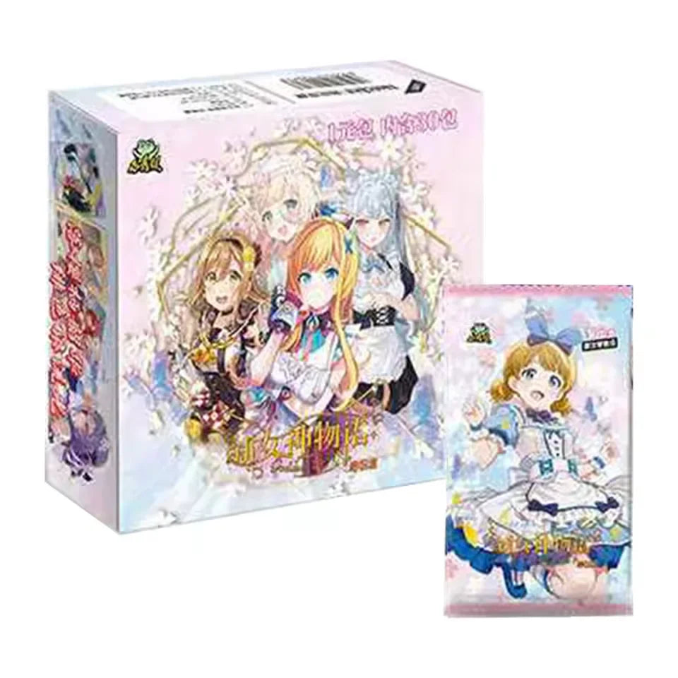 Goddess Story Anime Waifu Trading Cards Box Set–Rare SSR/SR Genshin Impact Character Cards Ideal Gift for Anime Fans & Hobbyists