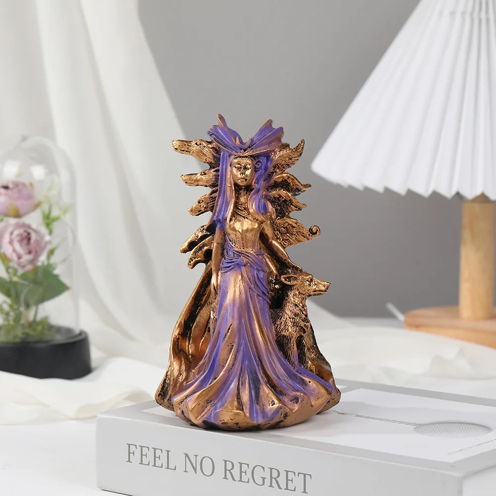 Decorative busts of Greece, statue of Artemis, statue of Roman goddess, statue for sketching practice aesthetics