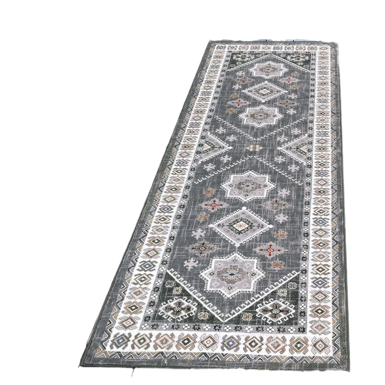 VIKAMA Bohemian Crystal Velvet Carpet Dirt Resistant And Easy To Care Hallway Full Carpeted Balcony Carpeted Home Decor