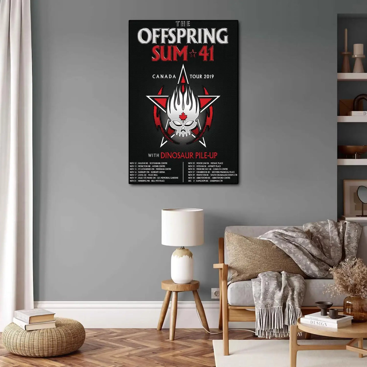 the offspring Anime Video Game Canvas Art Poster and Wall Art Picture Print Modern Family bedroom Decor Posters