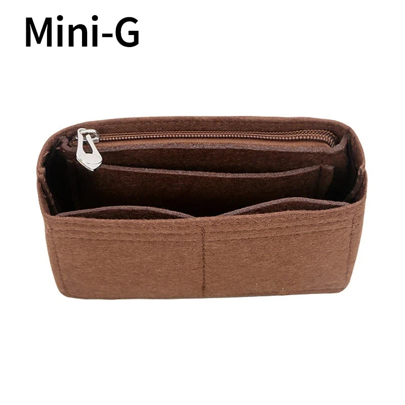 Bag Organizer for Longchamp Small Tote Bag Timid Bags Storage & Finishing Inner Liner Handbags Insert Organizer Fit Mini Size