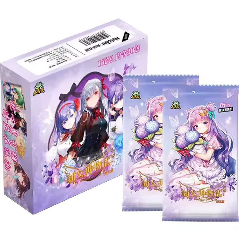 Goddess Story Anime Waifu Trading Cards Box Set–Rare SSR/SR Genshin Impact Character Cards Ideal Gift for Anime Fans & Hobbyists