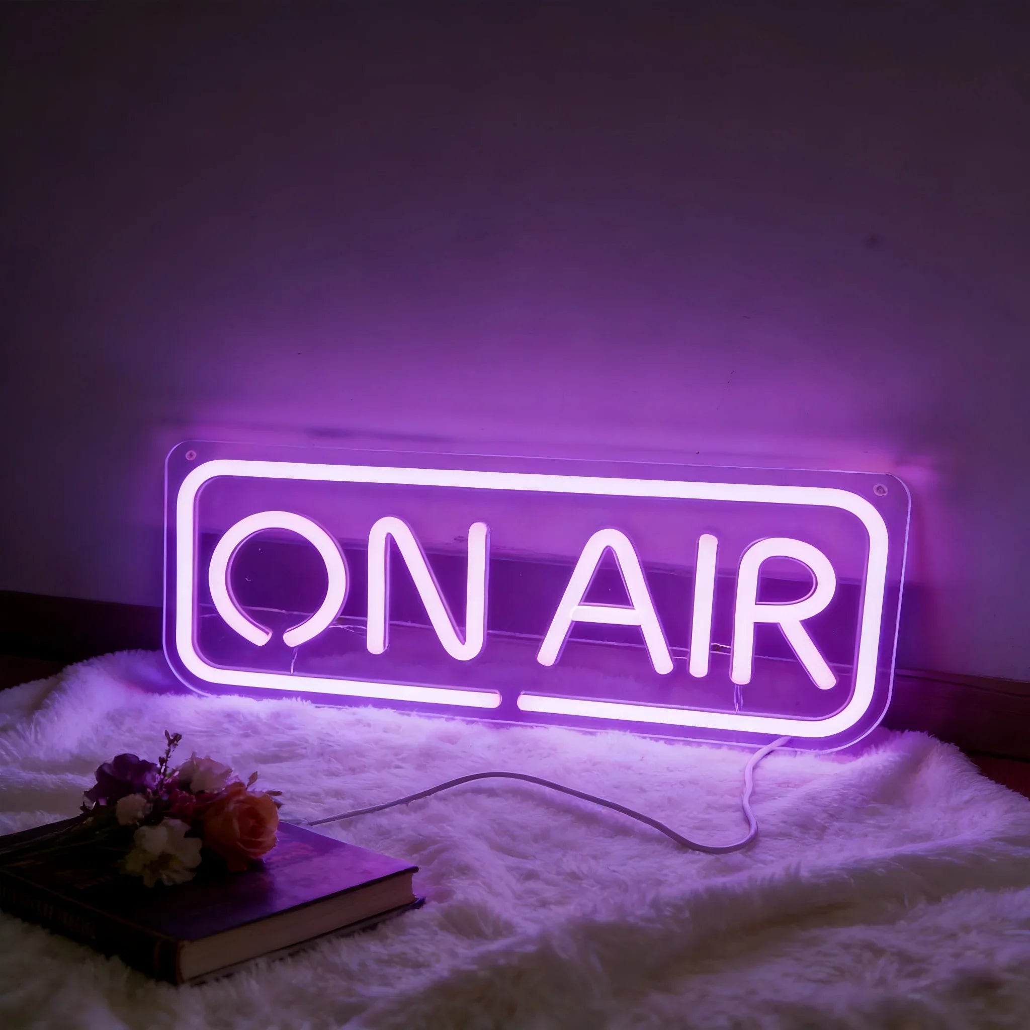 ON AIR Neon Sign LED Neon Night Light USB Powered for Rooms Bar Bar Shop Club Garage House Birthday Party Wall Art Decoration