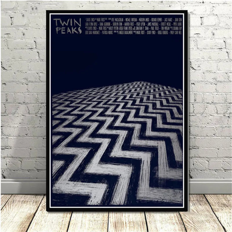 Twin Peaks TV Series Shows Classic Movie Anime Poster And Prints Canvas Painting Art Wall Pictures For Living Room Home Decor