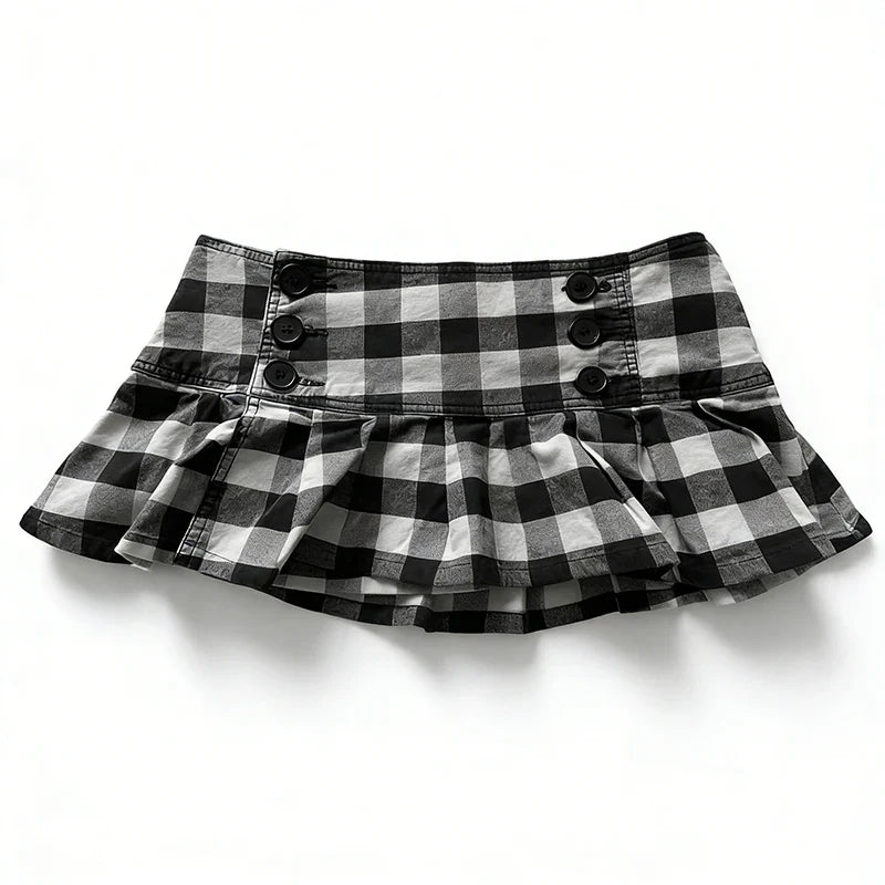 Women's Skirt Fashion Streetwear Pink Polka Dot Pattern Sports Casual Style vintage Y2K Emo Girls Sweet Harajuku Cute Slim Skirt