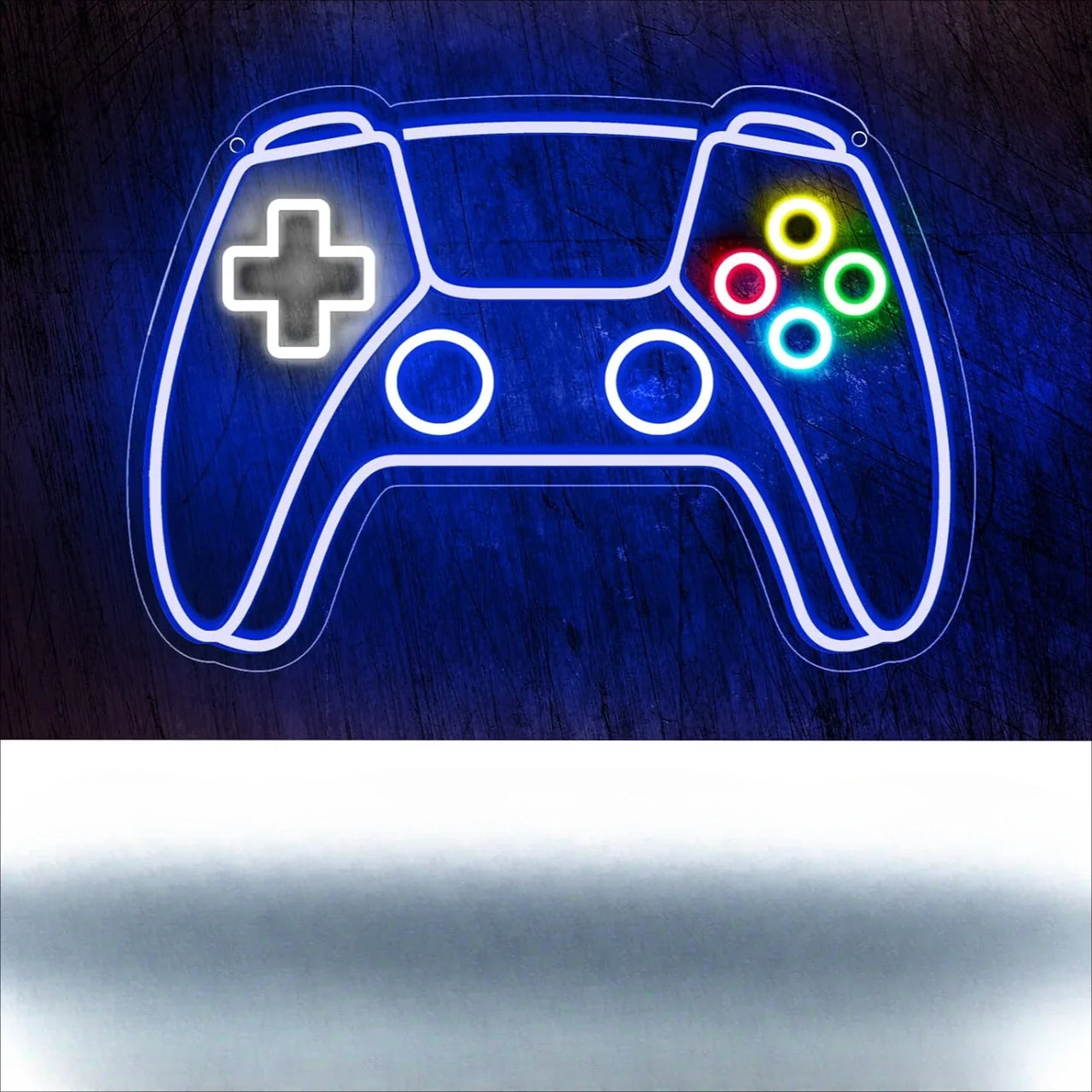 Gamer Neon Sign Gamepad Shaped LED Neon Light Sign for Gamer Room Decor for Boys Room Gamer Gifts for Teens Boys Kids