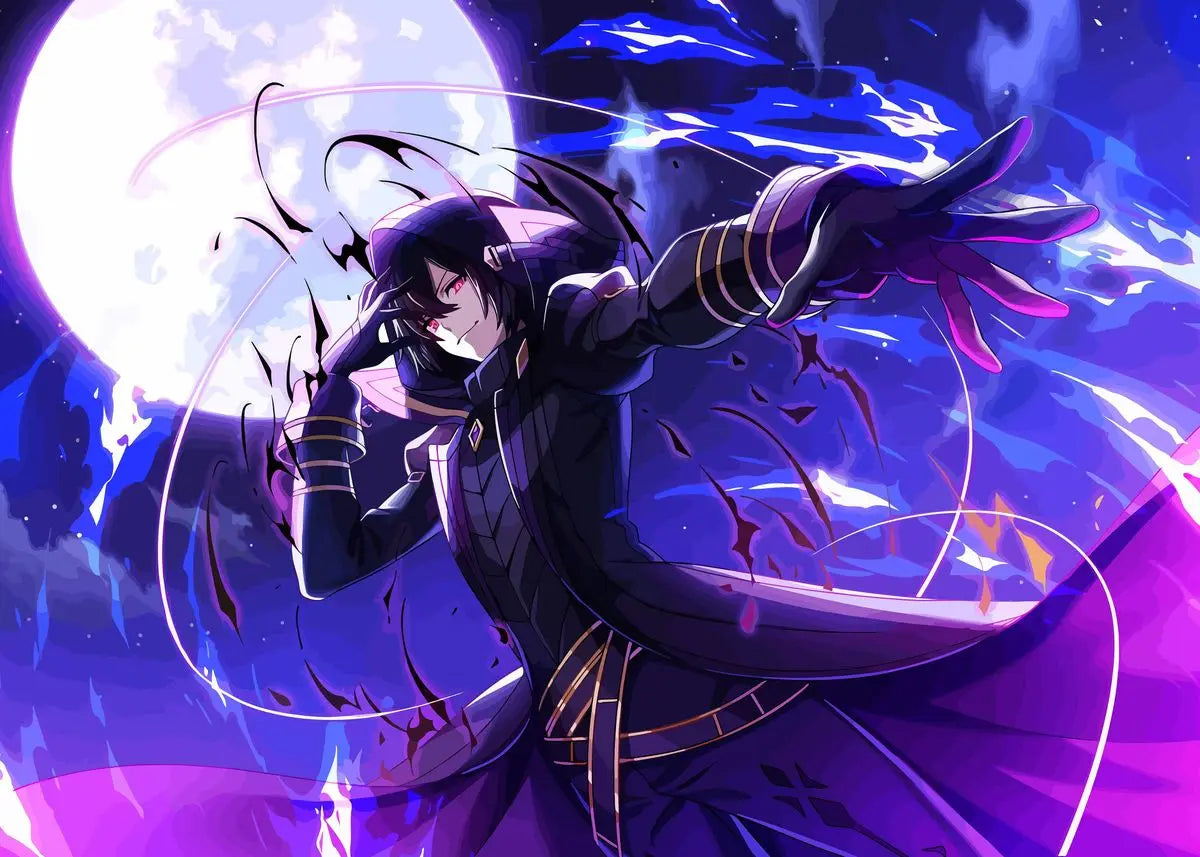 The Eminence in Shadow Anime Covers Poster Canvas Printing Japanese Anime Wall Art Decor I AM ATOMIC Animation Gaming Room Decor
