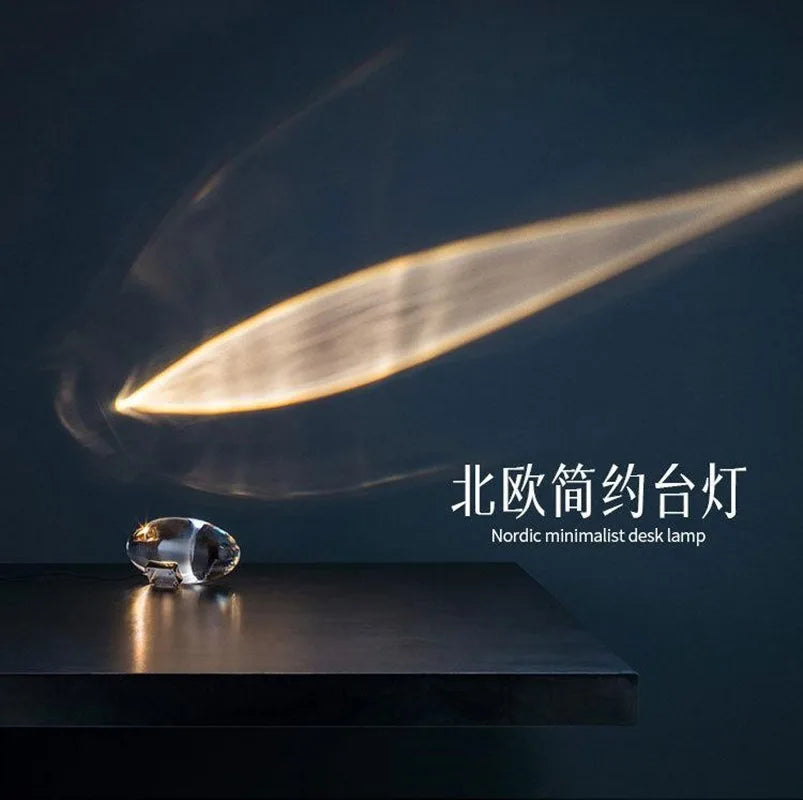 Eye of the Sky Crystal Decorative Table Lamp Italian Angel Tears Sunset Sunset Projection Lamp Atmosphere Light Night Light