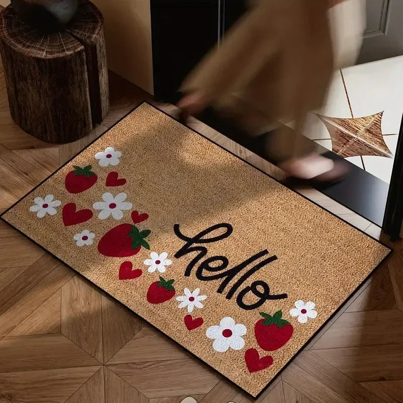 VIKAMA, Hello! Welcome To Our Floor Mat - a Durable And Stain-Resistant Indoor And Outdoor Entrance Carpet For Home Decoration.