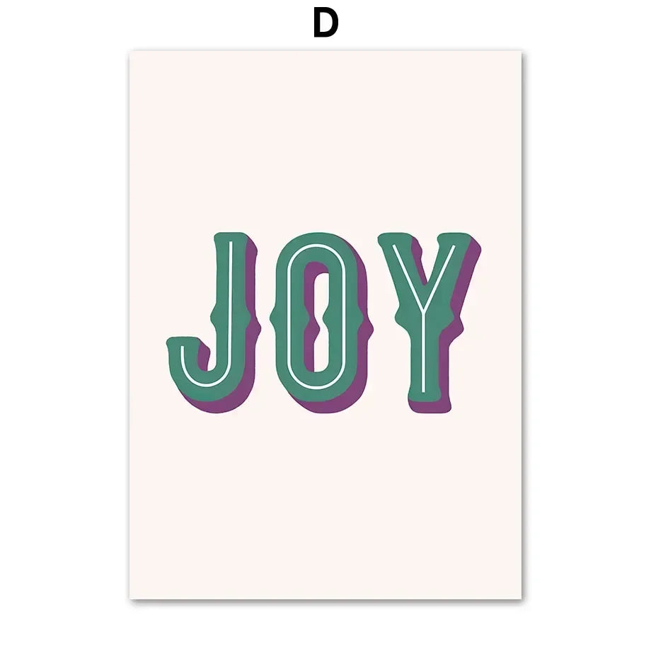 Modern Simple Wall Art Pink Christmas Tree Father Christmas HD Canvas Print Poster Home Living Room Bedroom Decoration