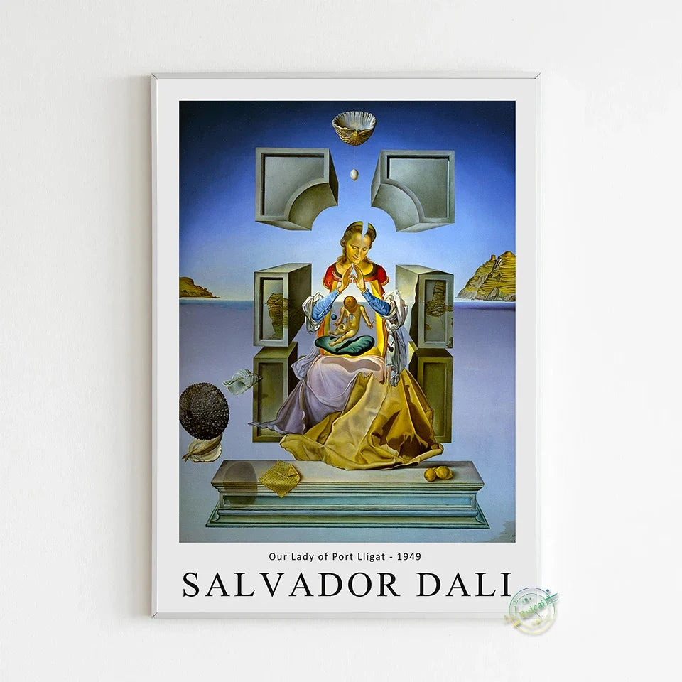 Salvador Dali Surrealism Poster Wall Art Canvas Painting Posters And Print Picture For Living Room Home Decoration Gift