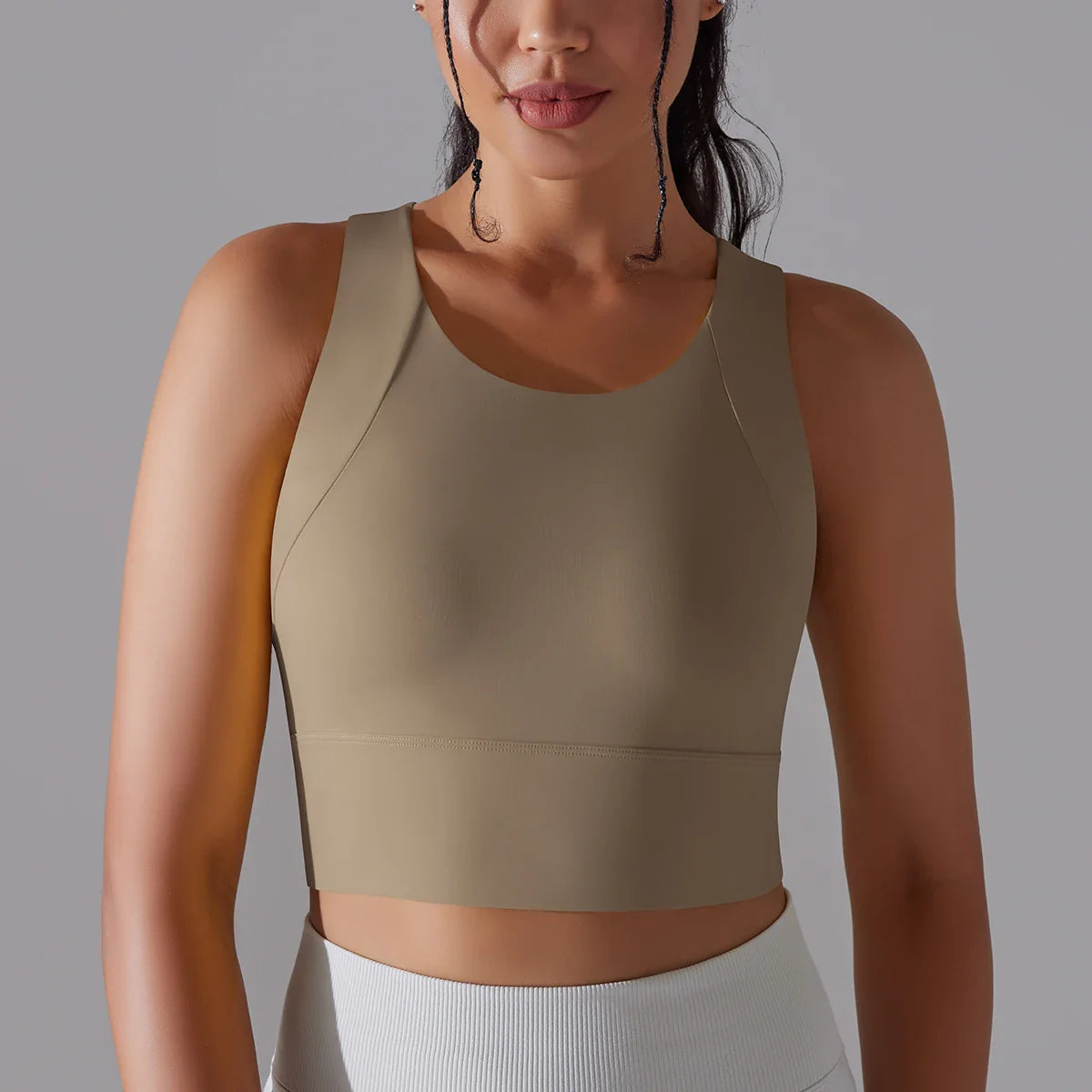 Nylon Sexy Women's Sports Bra Top Women Tight Elastic Gym Sport Yoga Bras Crop Top Yoga Clothes Stretch Women Sports Underwear