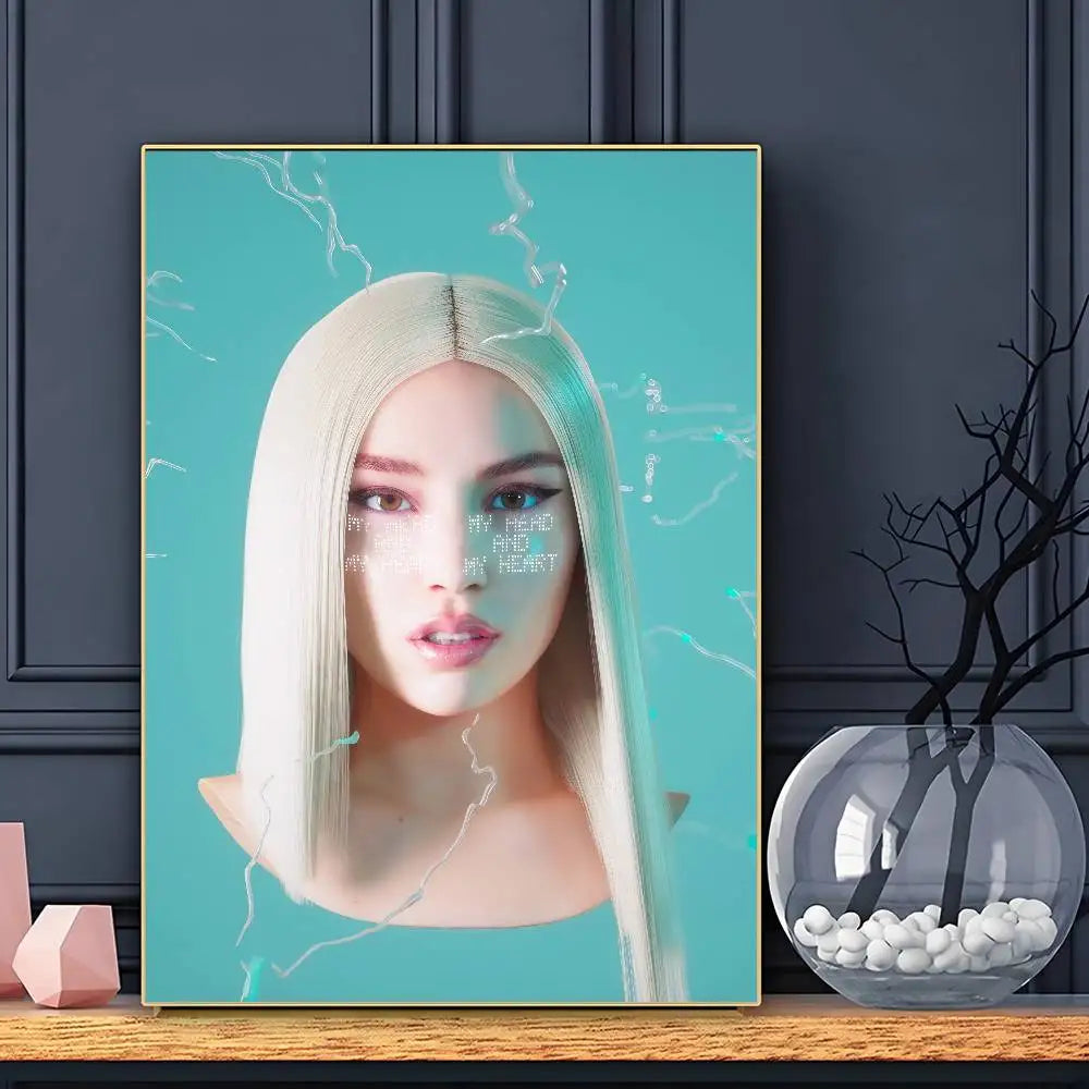 Singer Ava Max Don’t Click Play Poster HD Posters Home Room Bar Cafe Decor Wall Art Painting Picture