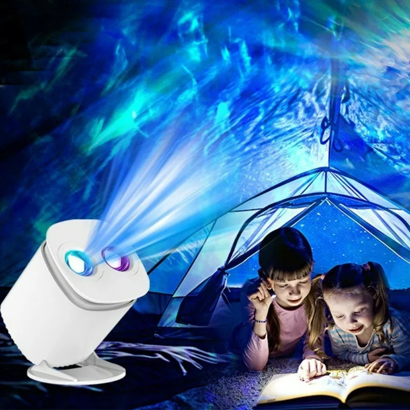 Sunset Light Projector Galaxy Starry Sky Projection Light with Remote Control Home Living Room Bedroom Party Nebula Light