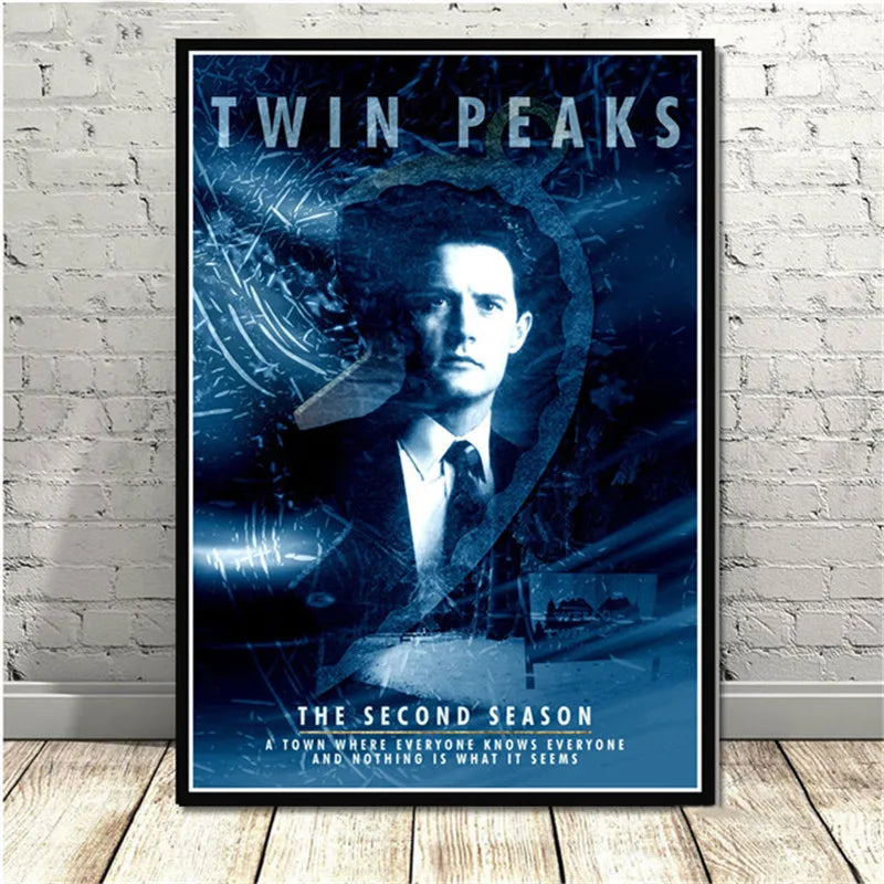 Twin Peaks TV Series Shows Classic Movie Anime Poster And Prints Canvas Painting Art Wall Pictures For Living Room Home Decor