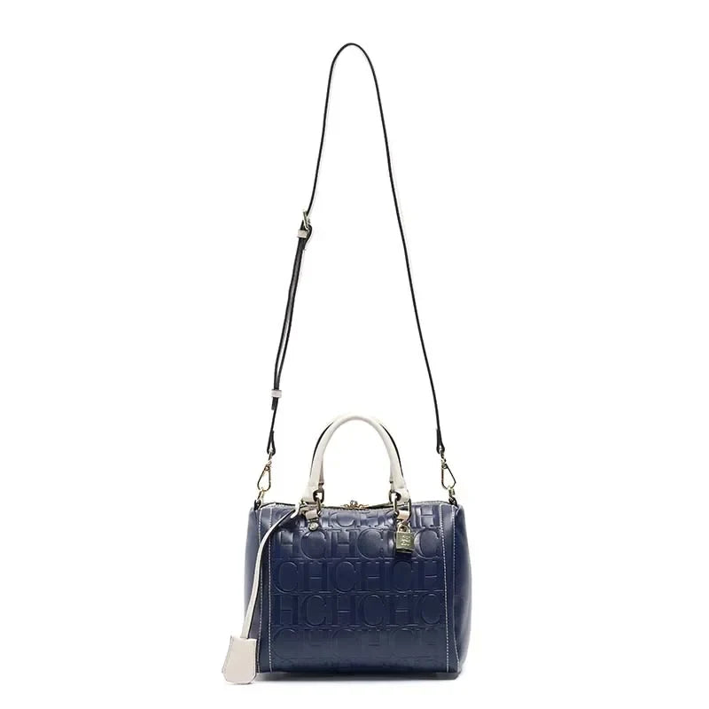 CH New Exquisite Handbag Spring and Summer High-quality Letter Print Multi-Scene Available 2026 Boston Crossbody Bag