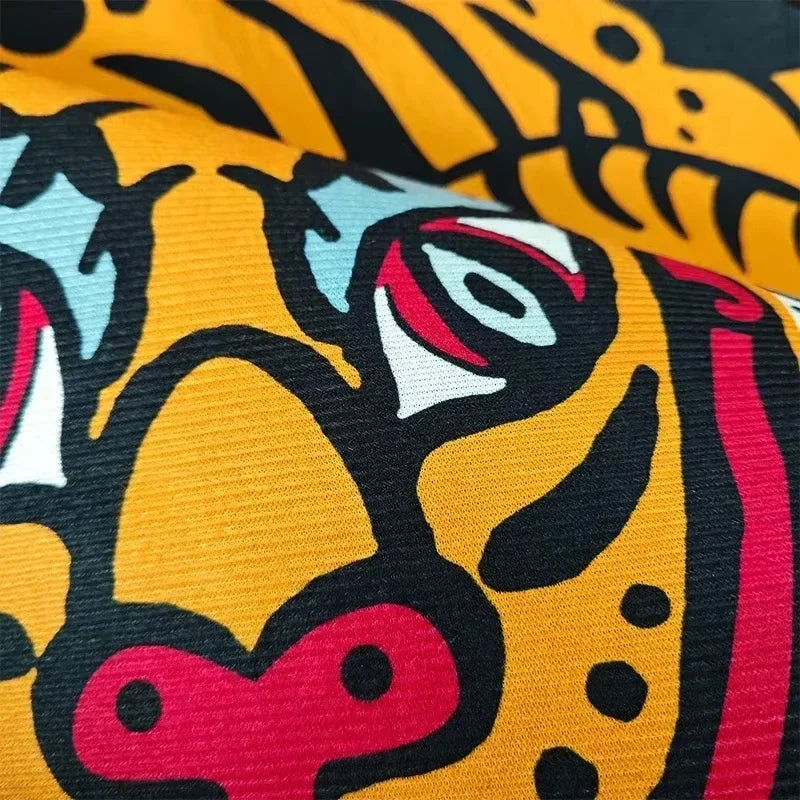 VIKAMA Cartoon Tiger Carpet - Durable and Easy to Clean Home Decor Living Room Sofa Coffee Table Rug Bedside Rug for Bedroom
